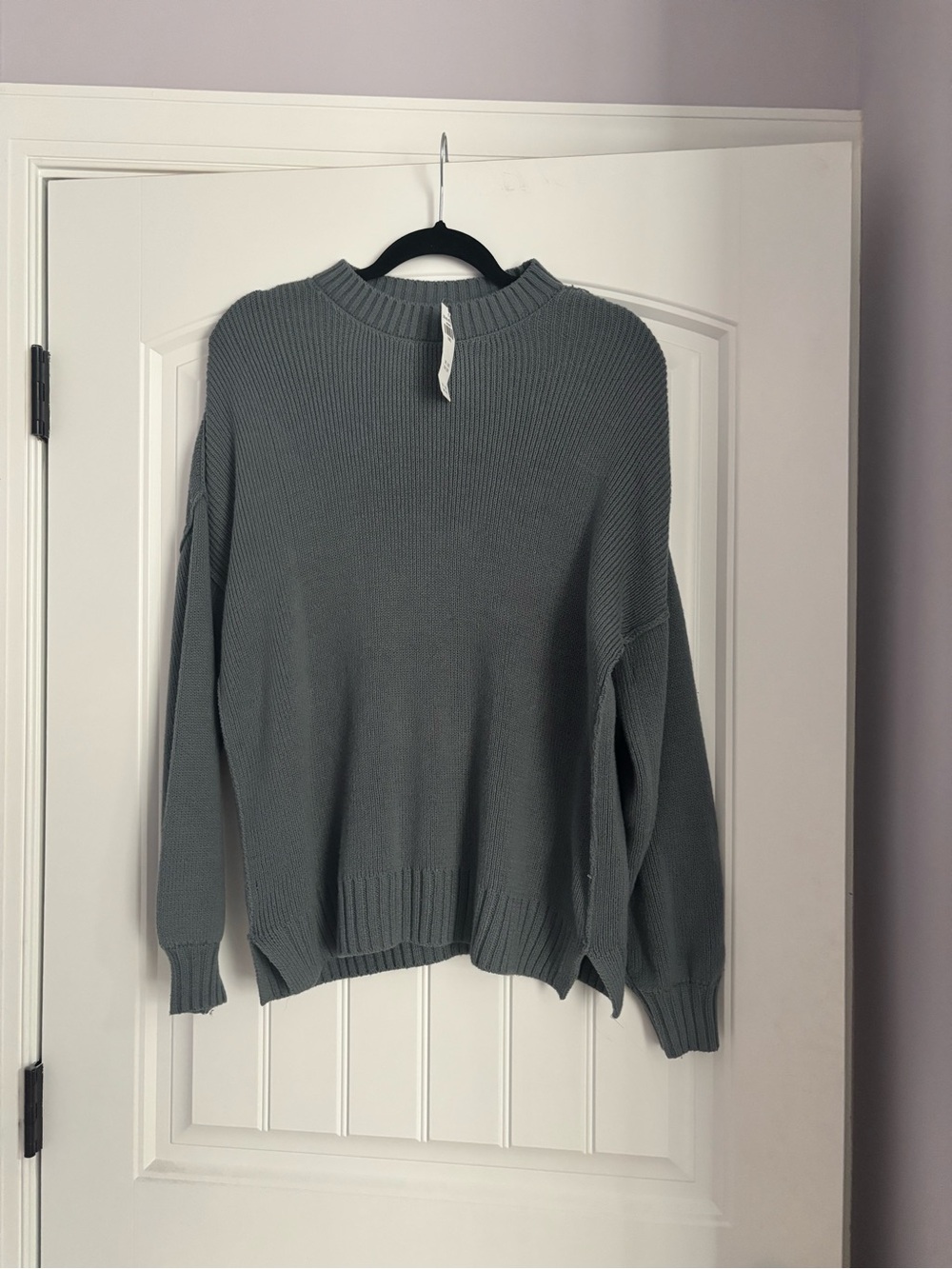 Women’s Loose Knit Sweater -Blue